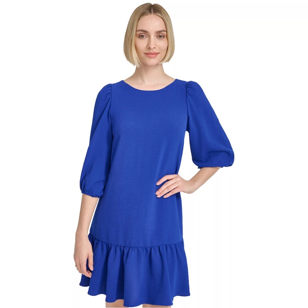 Blue Harper Rose Dress